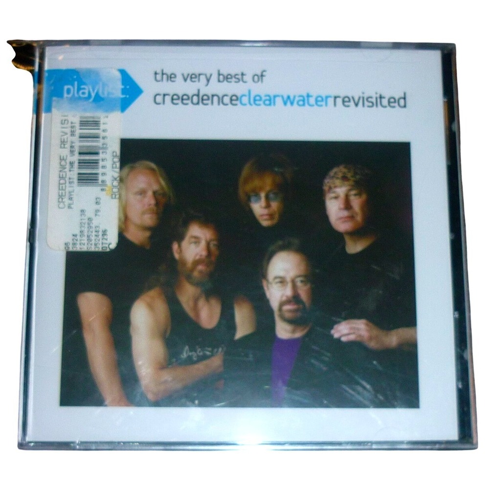 Creedence Clearwater Revisited Playlist The Very Best‎ CD White Excellent Rock